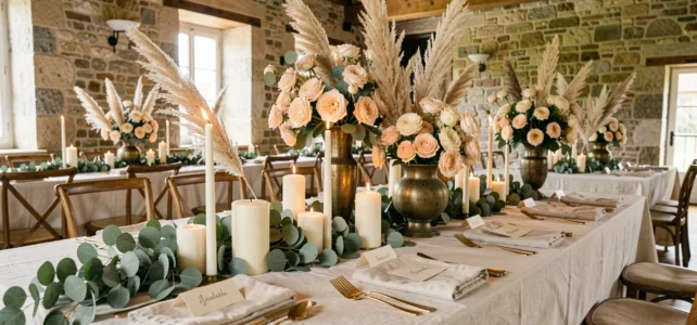 10 inspirations originales pour une décoration de mariage inoubliable
