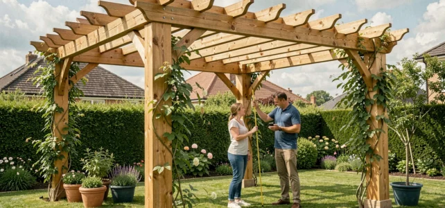Comment bien choisir une pergola 5×4 en bois chez Brico Dépôt pour durer
